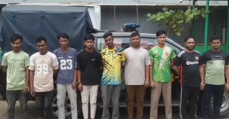 ডিডিএন কার্যালয়ে চাঁদাবাজির ঘটনায় র্যাবের জালে মাইকেলসহ ৯ জন