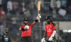 পাকিস্তানকে হারিয়ে সিরিজে এগিয়ে গেল বাংলাদেশ