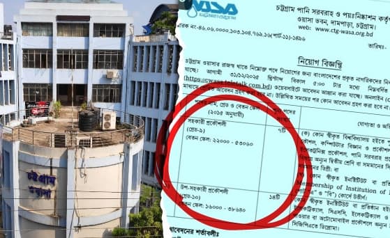 চট্টগ্রাম ওয়াসার নির্বাচন ব্যস্ততাতেই তড়িঘড়ি নিয়োগ! উপেক্ষিত হাইকোর্টে চলমান রিট মামলা