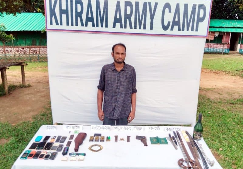 সেনা অভিযানে অস্ত্র ও ২০০ রাউন্ড গুলিসহ আটক ১