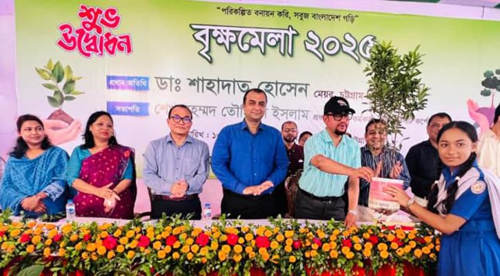 নিজেদের প্রয়োজনে স্বতঃস্ফূর্তভাবে বৃক্ষরোপণে অংশ নিতে হবে: চসিক মেয়র